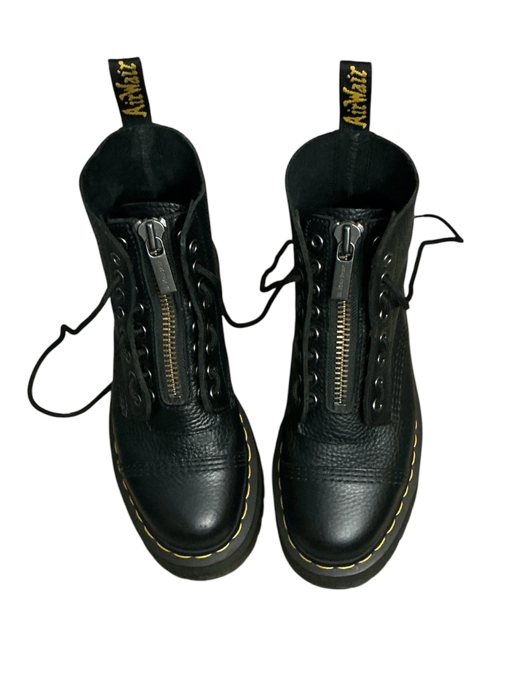Dr. Martens Sinclair Front Zip Platform Combat Boot - Picture 5 of 15